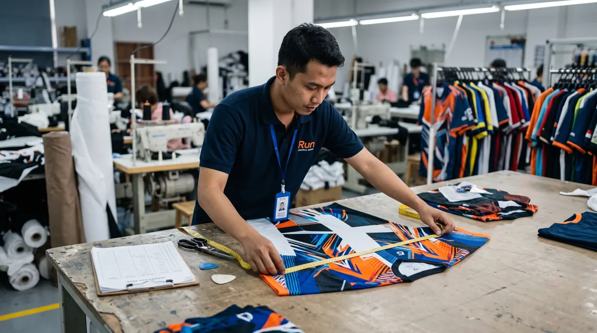 Detail cara menentukan ukuran jersey custom untuk panduan jersey custom