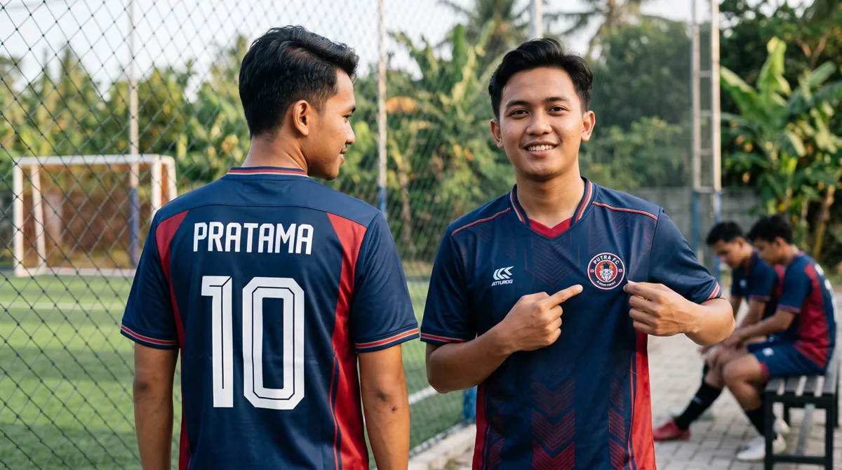Detail tips desain jersey tim untuk panduan jersey custom